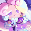 Cream Unicorn Cookie